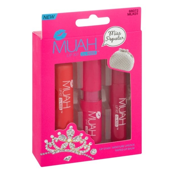 Muah by KISS Miss Popular Lip Kit, 3 pc - Picture 3 of 9
